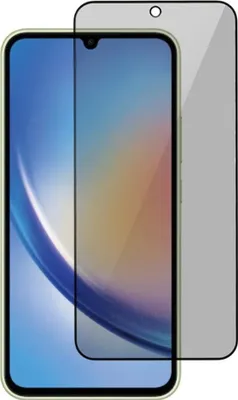 Produktbild von Samsung Galaxy A35 Displayschutz - Coverup Privacy Panzerglas - Schwarz