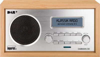 Produktbild von Imperial DABMAN 30, Persönlich, Analog & Digital, DAB+, FM, 87,5 - 108 MHz, 174 - 240 MHz, 5 W
