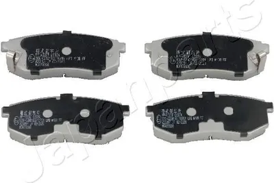 Produktbild von JAPANPARTS Bremsbeläge Bremsklötze HINTEN PP-H02AF