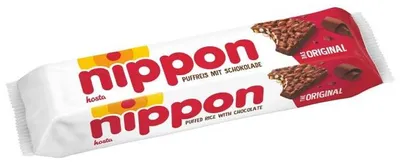 Image de Nippon Choco Crunchies Riz soufflé enrobé de chocolat au lait 200g