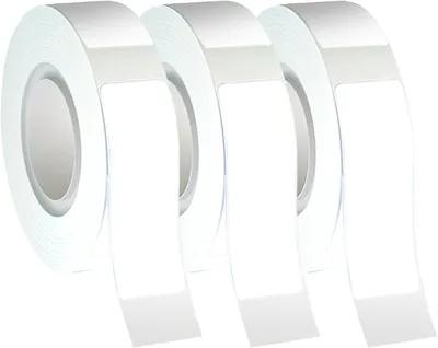 Imagen del producto de Etiquetas de 12 mm x 40 mm, paquete de 480 unidades, resistentes al agua, al aceite y a los arañazos, ideales para la organización