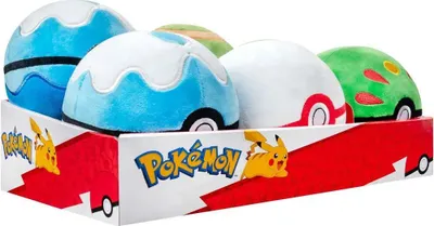 Image de Peluche Pokemon - Pokeballs ca 10cm