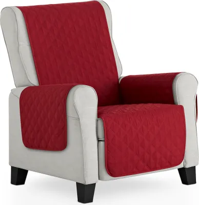 Produktbild von BESTCOVERS Sesselüberwürf Sesselschoner Schonbezug Sesselschutz 55*195cm ROT