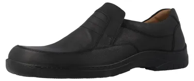 Produktbild von Jomos Slipper in Übergrößen Schwarz 406201 44 000 große Herrenschuhe