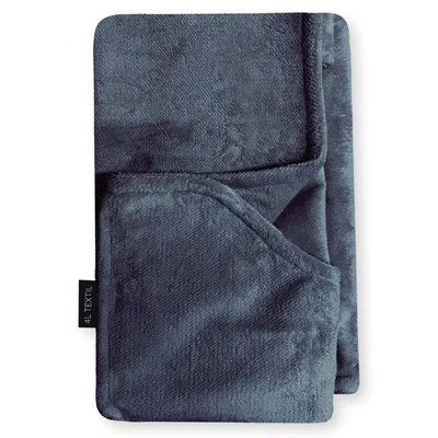 Produktbild von 4L Textil Ersatzbezug IRIS Premium-LINE Hundekorb Hundekissen Bezug Hundebett mit Bezug (Ersatzbezug, 60x40 cm, Dunkelgrau)