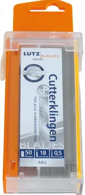 Produktbild von Lutz Abbrechklinge 50 Ersatzklingen für Cutter-Messer Klingenbreite 18x100 mm
