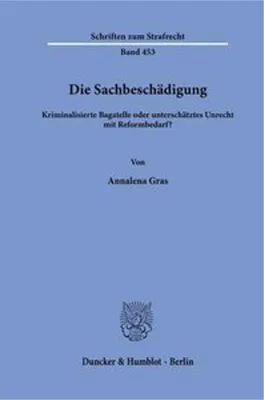 Obrázok produktu pre Die Sachbeschädigung