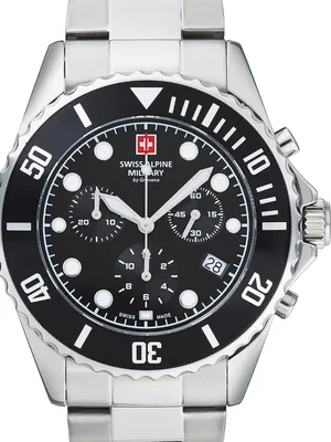 Obrázek produktu pro Pánské hodinky Swiss Alpine Military 7053.9137 Chronograph Mens Watch 42mm 10ATM