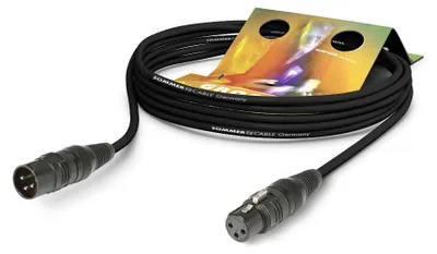 Produktbild von Mikrofonkabel Stage 22 Highflex, 2 x 0,22 mm² | XLR / XLR, HICON | 3,00m | blau