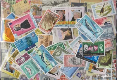 Produktbild von Briefmarken Jungferninseln 500 verschiedene Marken