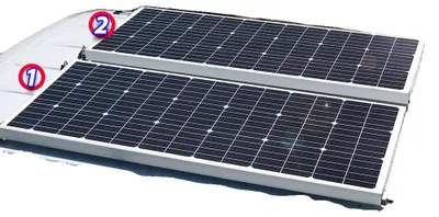 Imagen del producto de Panel solar, silicio monocristalino, diseño eficiente, 240W