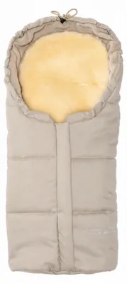 Produktbild von Hofbrucker Lammfell-Fußsäckchen Leni für Babyschale und Kinderwagen