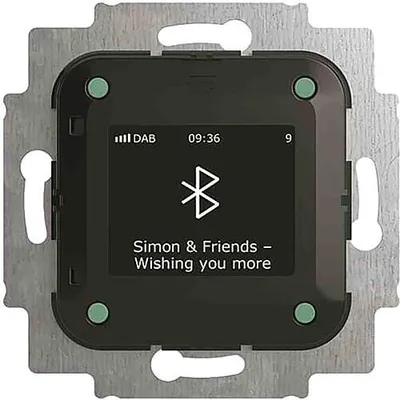Obrázek produktu pro Busch-Jaeger Busch-Radio BTconnect DAB+ m.Bluetooth Schnitt. 8217 U-101 (2CKA008200A0278)