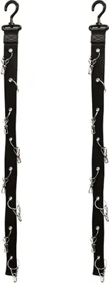 Immagine prodotto di Cap Rack – Ruotabile a 360 gradi – 2 pezzi – Organizer per cappellini neri – Per 20 cappellini – Multifunzionale