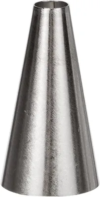 Produktbild von Ibili Spritztüte – Rund – 8 mm – Glatt – Grau/Silber