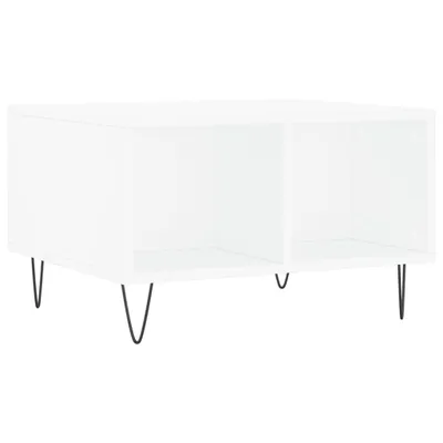 Obrázek produktu pro vidaXL Konferenční stolek bílý 60x50x36,5 cm Materiál dřevo