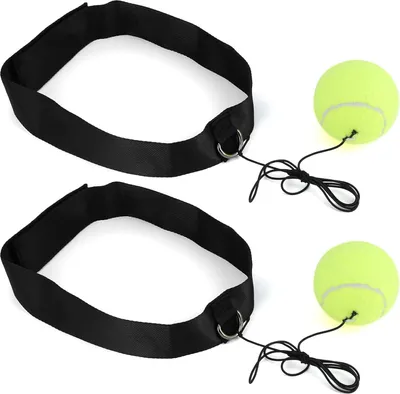 Produktbild von Boxen Reflexball Bokstraining Vechtbal mit Kopfband - Gym Fitness Übung - Hand-Augen-Koordination Geschwindigkeit Reaktionstraining.