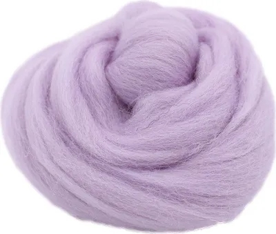 Produktbild von Filzwolle zum Trockenfilzen und Nassfilzen - Farbe Lila 20gr.