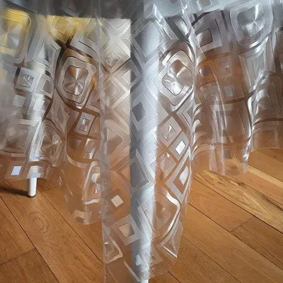 Produktbild von Transparent Tischüberzug - durchsichtig, Tischschutz \ Tischüberzug, waschbar