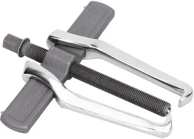 Productafbeelding van Chroom-vanadium staal trekker - 2 kaken - 167 mm schroeflengte - 116 mm openingsbereik - voor autoreparatie/machineonderhoud - krukas