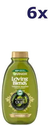 Produktbild von 6x Garnier Loving Blends Mythische olijf Voedende Shampoo 300ML
