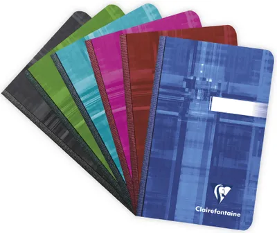 Image de Clairefontaine Carnet de notes broché 90 x 140 mm quadrillé