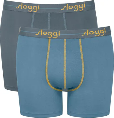 Produktbild von sloggi Herren Retro Pants 2-Pack Start Short - MULTIPLE COLOURS 11 - Größe 4