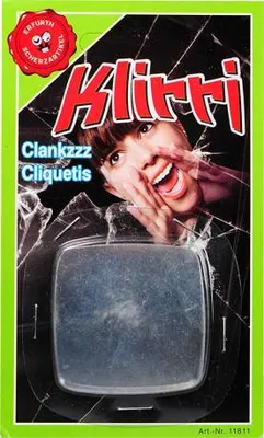 Produktbild von Klirri Schepperscheiben - Scherzartikel