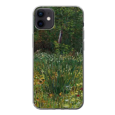 Produktbild von MuchoWow® Handyhülle Schutzhülle Hülle für iPhone 12 mini Asnières - Vincent van Gogh Silikon Softcase Handy Hülle - Bild