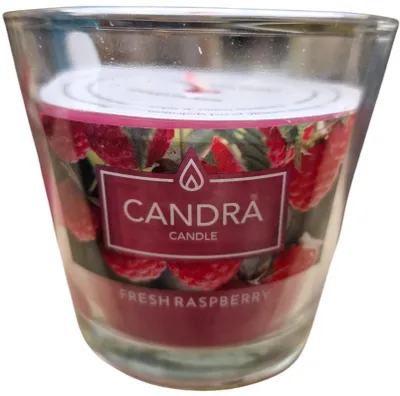 Produktbild von Neu Duftkerze Candra Candle Fresh Raspbeery