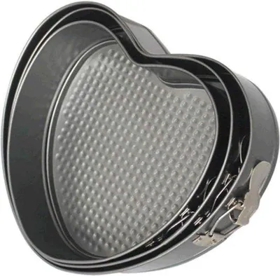Image de Moules à pâtisserie gris à fond amovible, 24-28 cm