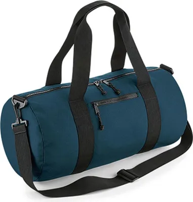 Produktbild von BagBase BG284 | Recycled Barrel Bag, 50 x 25 x 25 cm - Farbe: Petrol - Größe: 50 x 25 x 25 cm