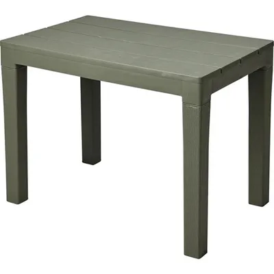 Produktbild von Gartenbeistelltisch - anthrazit - Kunststoff - 60 x 39 x 45 cm - Couchtisch