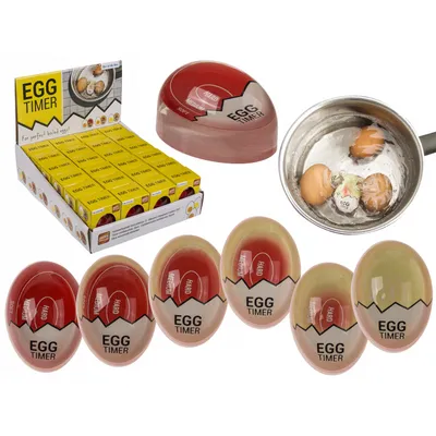 Produktbild von OOTB Farbwechselnder Kurzzeittimer Egg ca. 6 x 4 cm