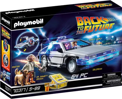 Produktbild von PLAYMOBIL Back to the Future 70317 Back to the Future DeLorean