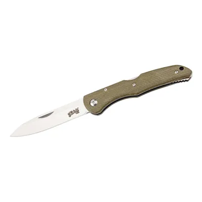 Produktbild von Herbertz Selektion Taschenmesser AISI 440 Stahl rostfrei Back Lock Micarta Heftschalen Fangriemenöse Taschenclip