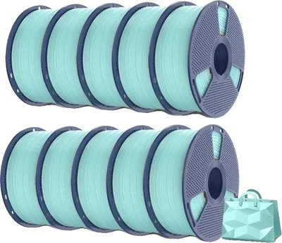 Zdjęcie produktu dla Filament TPU do druku 3D, średnica 1,75 mm, wysoka elastyczność, jasnoniebieski