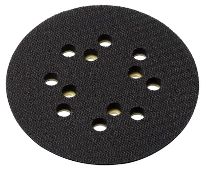Produktbild von Klett-Schleifteller mit einem Durchmesser von 125 mm - 1 Stück - Zubehör für Exzenterschleifer