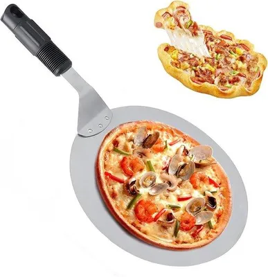 Immagine prodotto di Tagliapizza rotondo in acciaio inossidabile 235x18 cm