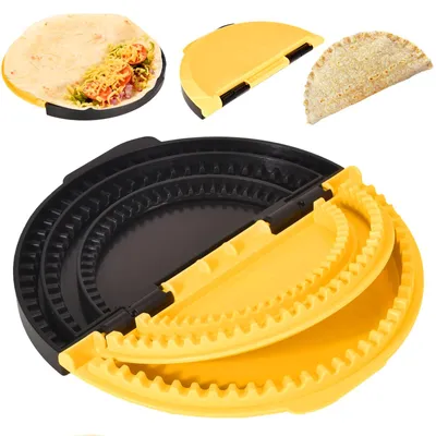 Ravioli-Form 3-in-1, 8/10/12 cm, Teigversiegelung für Pasta, Knödel & Empanadas
