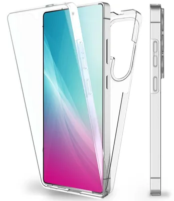 Zdjęcie produktu dla Etui NALIA 360° do Samsunga Galaxy S25 Ultra – ochrona przedniej i tylnej części – 360GUARD (etui na cały telefon) – marka z Berlina – przezroczyste