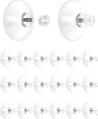 Produktbild von Saugnapf, Saugnäpfe für Fenster, 41mm mit Rändelmutter 20 Stück