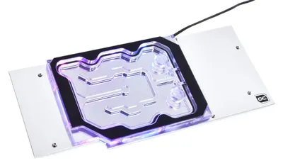 Produktbild von Eisblock Aurora GPX-N Acryl Active Backplate 3080/3090 Gaming/Eagle