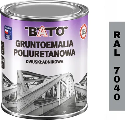 Produktbild von Zweikomponentige Polyurethan-Grundierung Grau Ral 7040 A 1 L (0,9 L Farbe + 0,1 L Härtungsmittel)