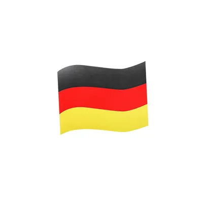 Produktbild von Automagnet "Flagge" klein - Wiederverwendbar & praktisches Fanaccessoire für Auto und Kühlschrank - ideal für Deutschland-Fans als Fanartikel - deutschland-Farben