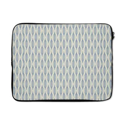 Produktbild von MuchoWow® Laptop Hülle 17 Zoll Laptoptasche Design - Vintage - Abstrakt - Zipper - Schutzabdeckung