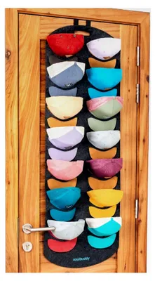 Produktbild von Cap Organizer für 14 Caps | Aufbewahrung für Schirmmützen | Hängeregal für Kappen