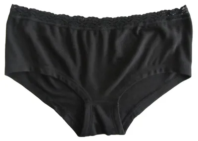 Produktbild von HERMKO 5790 Damen Panty mit Spitze - keine Gummiabschlüsse, Farbe:schwarz, Größe:44/46 (L)