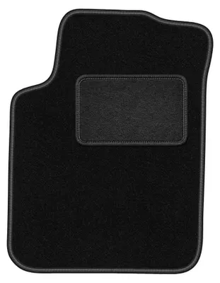 Immagine prodotto di Tappetino guidatore in moquette per Citroen C3 I 2002-2009 (hatchback) – 1 pezzo, nero, su misura – Wielganizator LUX
