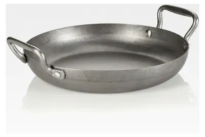 Produktbild von Servierpfanne STEEL & STYLE, Ø 28,5 cm, 1,7 l, Höhe 5 cm, Chromnickelstahl 18/8